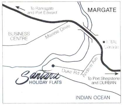 Here is the location of santana. CLICK TO PRINT